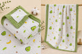 🥑 Premium Muslin Cotton Baby Blanket – Softness Your Baby Will Love 👶💚